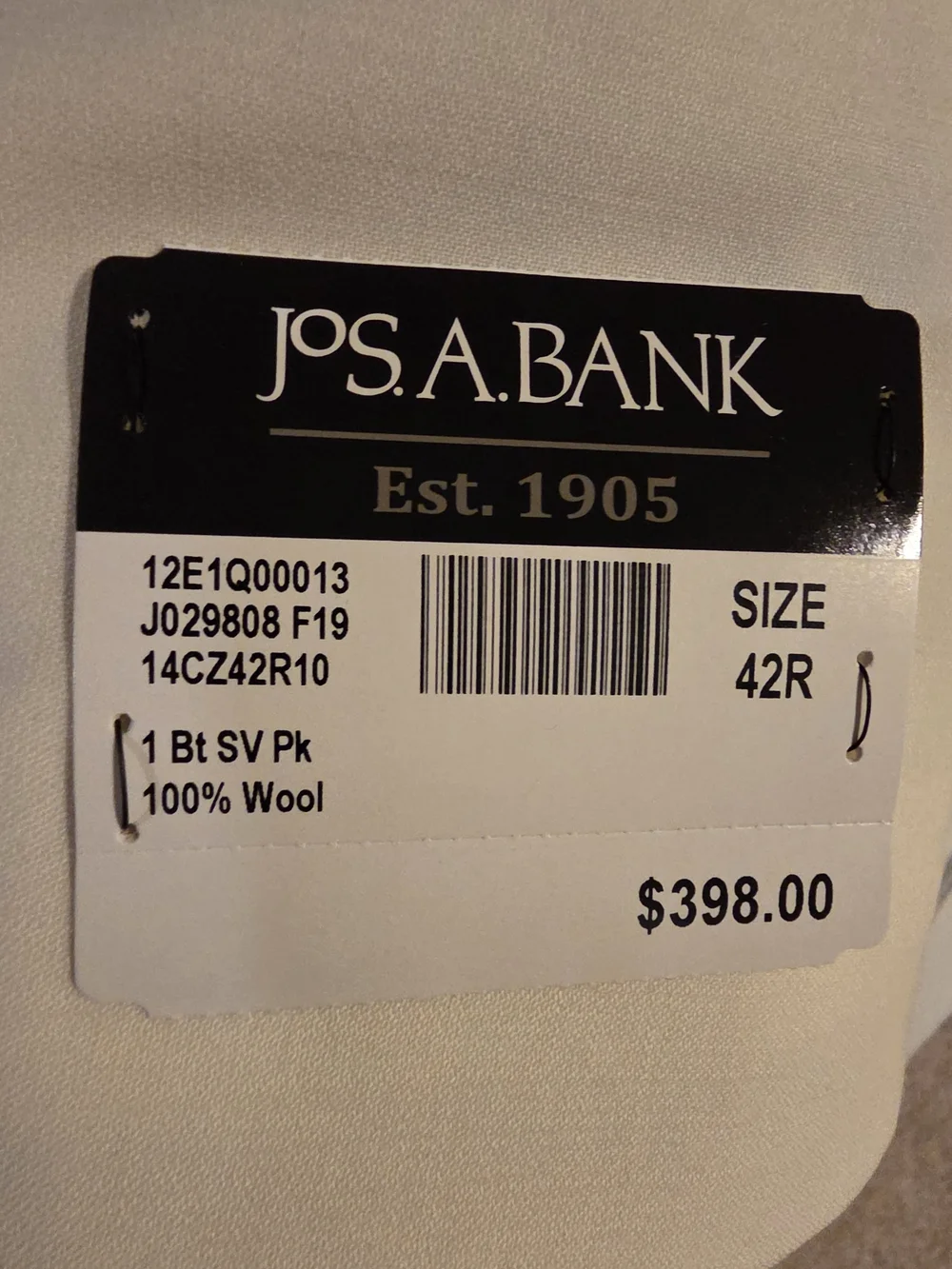 PAIGE Cream Men's Single-Breasted Blazer